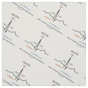 Tela Viva La Condición De Mi Existencia ECG Heartbeat