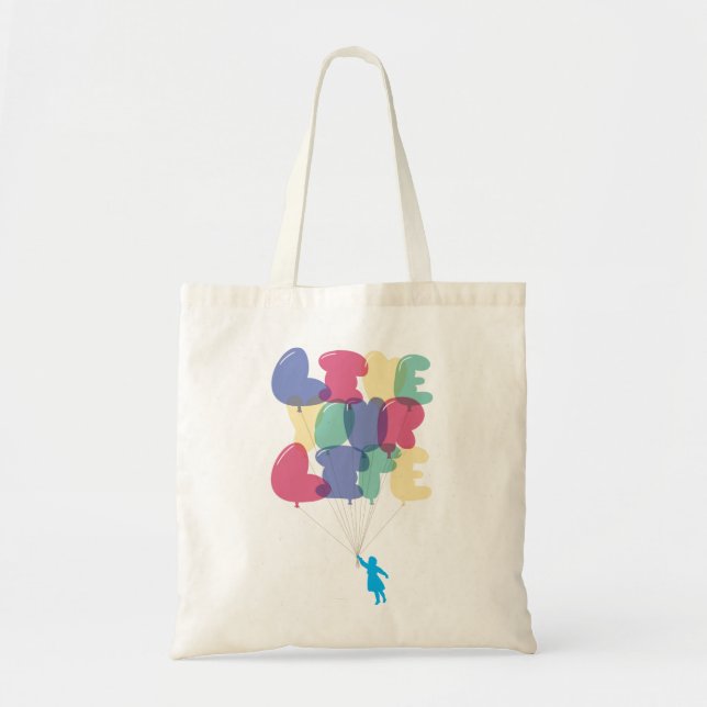 Tela Vive su bolso de la vida (Frente)