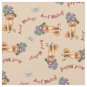 Tela Vizsla Pirate Fabric