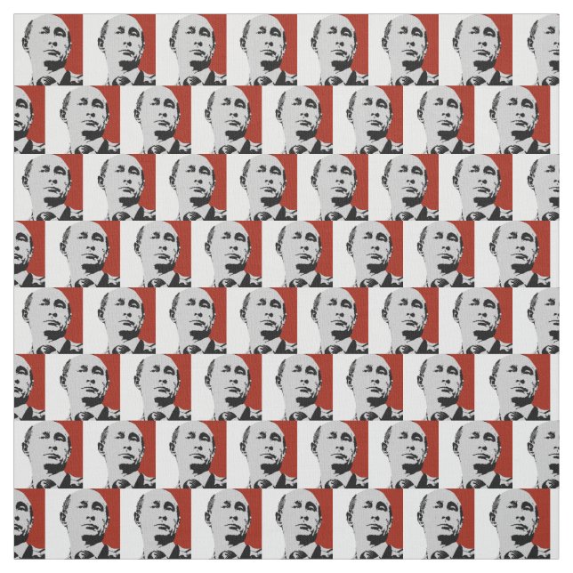 Tela Vladimir Putin Rojo (Retal)