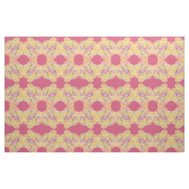Tela Volteado rosado ("Cuarto gordo" (fat quarter))