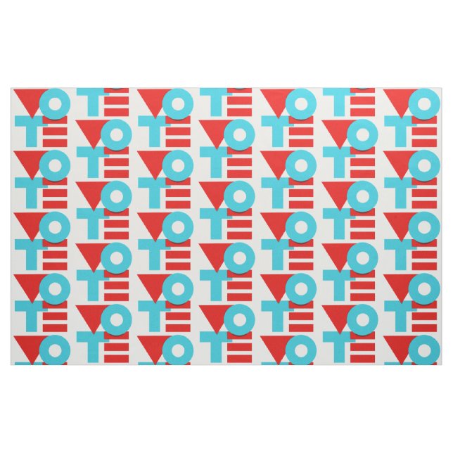 TELA VOTACIÓN 2020 ("Cuarto gordo" (fat quarter))