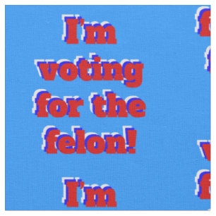 Tela votar por el felon gracioso donald trump