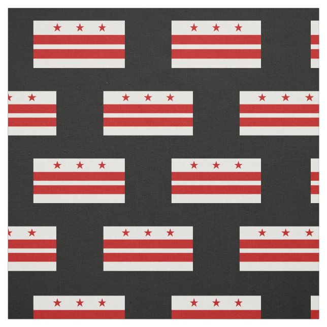 Tela Washington clásico D.C. Flag (Retal)