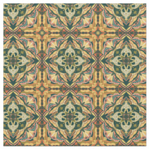 Tela Watercolor Azulejo Tile Español