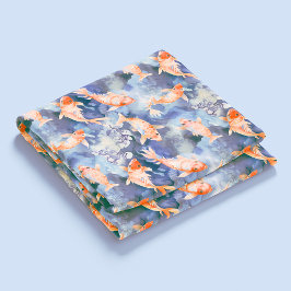 Tela Watercolor Koi Fish