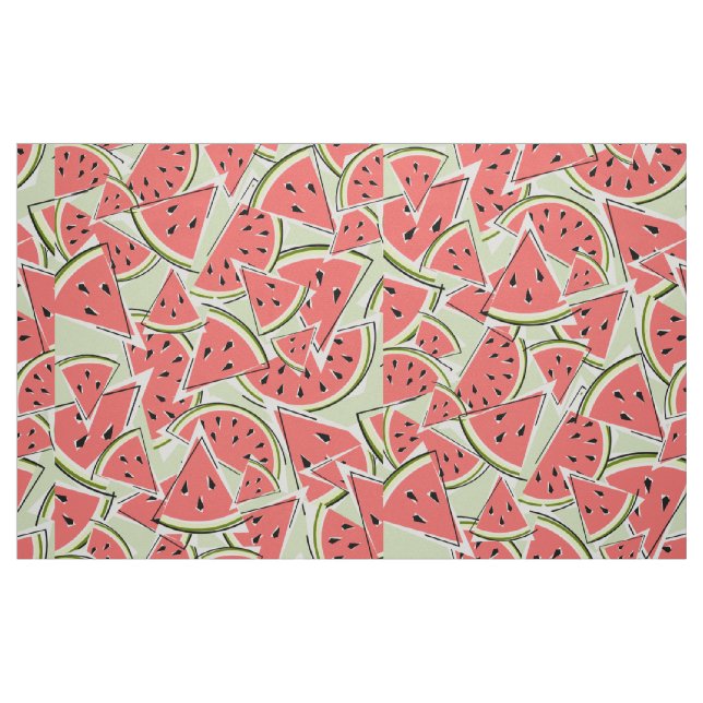 Tela Watermelon Green large ("Cuarto gordo" (fat quarter))