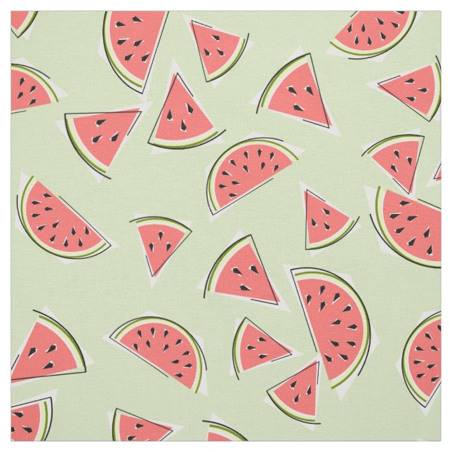 Tela Watermelon Green Multi Small (Retal)