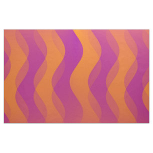Tela Waves suaves naranja magenta + tus ideas