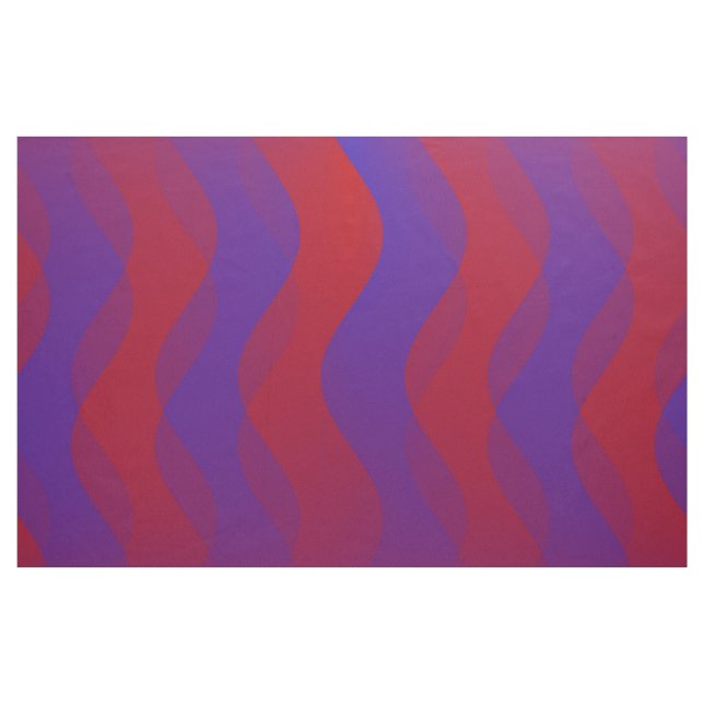 Tela Waves suaves violeta roja + tus ideas (Yarda)