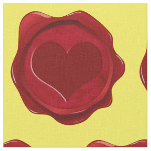 Tela WAX SEAL HEART + tus antecedentes e ideas