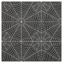 Web de araña de Halloween en negro