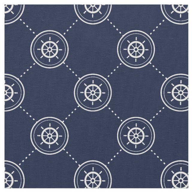 Tela Wheel Pattern de capitanes (De cerca)