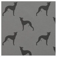 Whippet siluetea el gris del amante del perro del