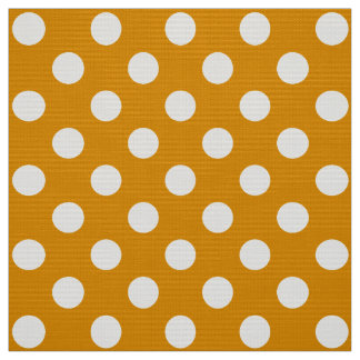 Tela WILDFLOWER - Clásicos puntos de polka en amarillo 