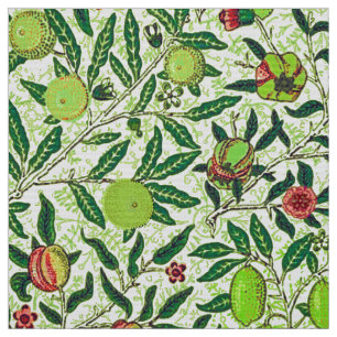 Tela William Morris Fruta Exótica, Lime Green