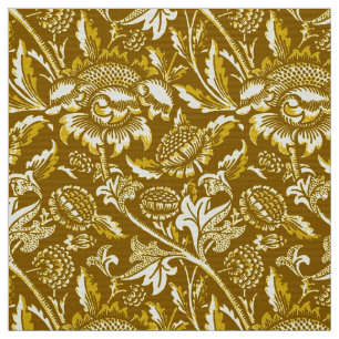 Tela William Morris Sunflower, Amarillo mostaza