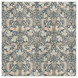 Tela William Morris Vintage Fox & Grape Vine Pattern