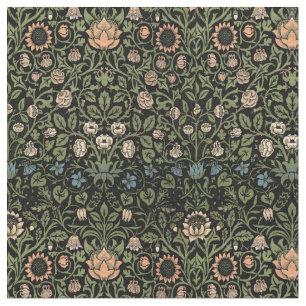 Tela William Morris Vintage Violet & Columbine Pattern