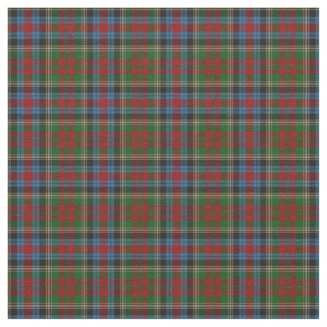 Tela William Wilson y Sons No.181 Tartan Plaid Pattern (De cerca)