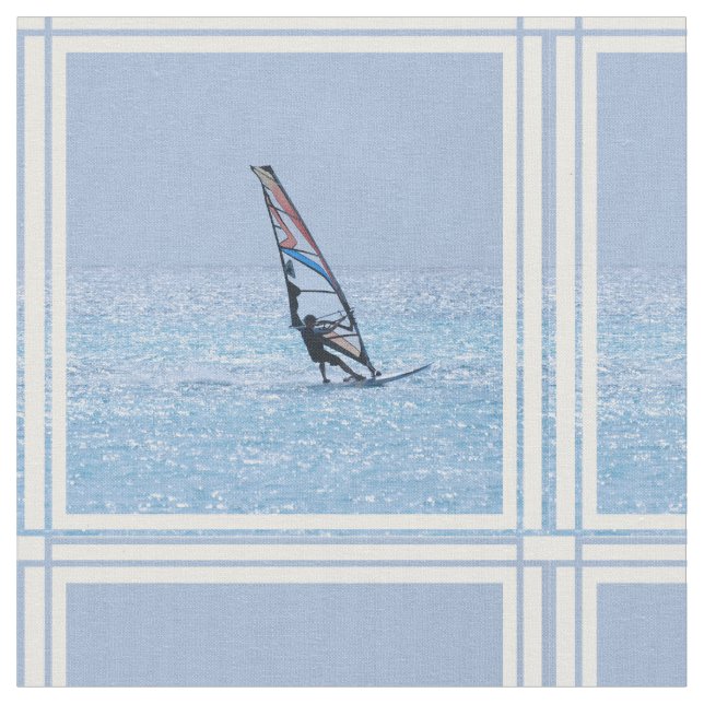 Tela Windsurfer de deslizamiento (De cerca)