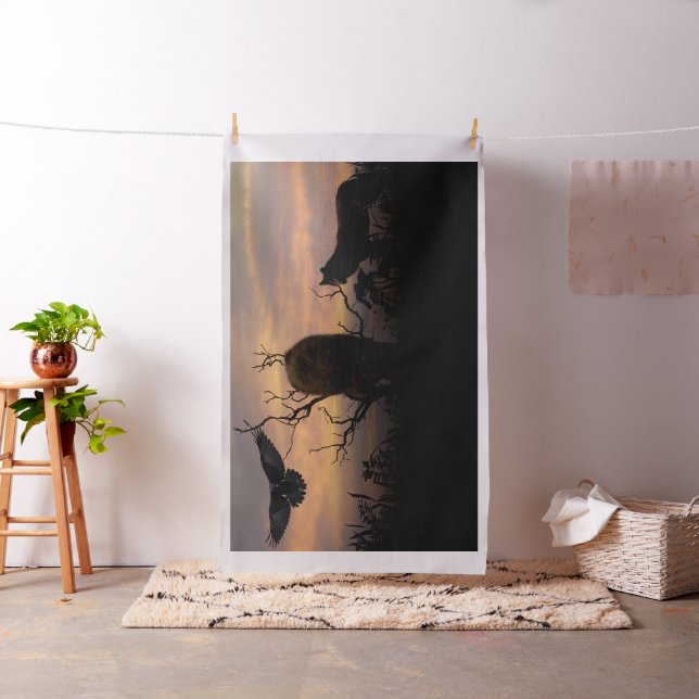 Tela Wolves y Raven (In Situ)