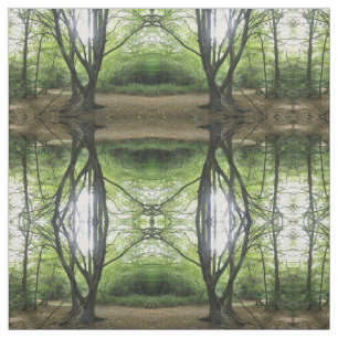 Tela Woodland Sunshine Pattered Fabric