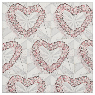 Tela Wreath del corazón del arte pop