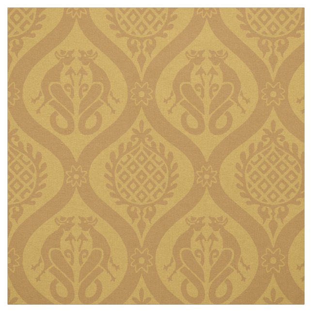 Tela Wyvern Ogee, Marigold (Retal)