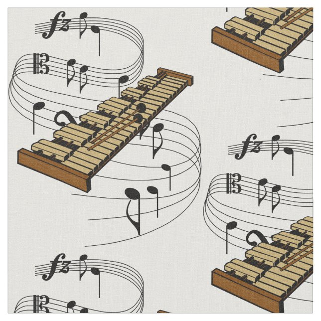 Tela Xilófono (De cerca)