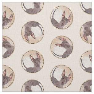 Tela Xoloitzcuintli Pintura de Hairless Hepal Red Dog A