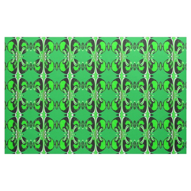 Tela Yendo verde ("Cuarto gordo" (fat quarter))
