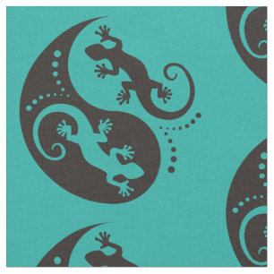 Tela YIN y YANG Geckos negros + tu experiencia e idea