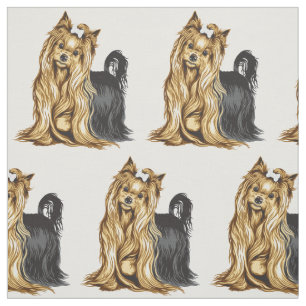 Tela yorkshire terrier