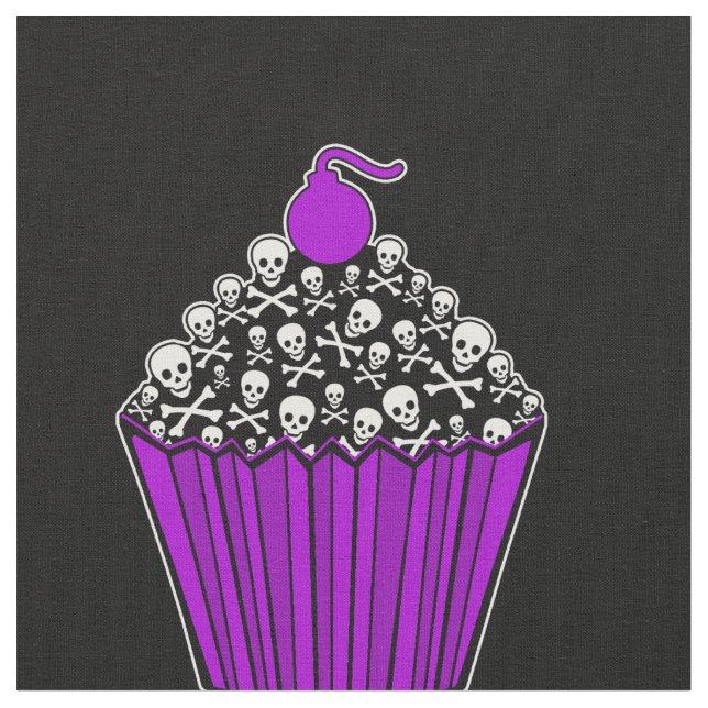 Tela +{ Yummy Skull Cupcakes }+ (De cerca)