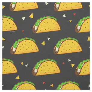 Tela Yummy Taco Pattern