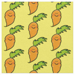 Tela zanahoria linda del veggie