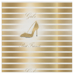 Tela Zapato bonito "mejores amigos de los tacones altos