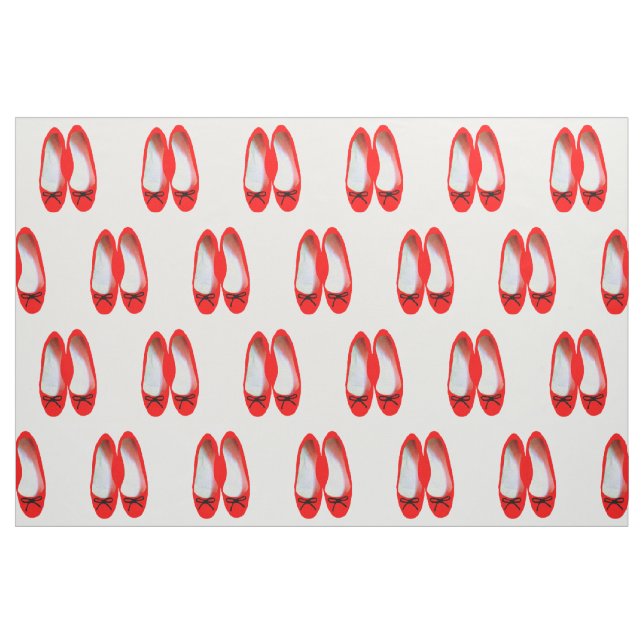 Tela Zapatos rojos ("Cuarto gordo" (fat quarter))