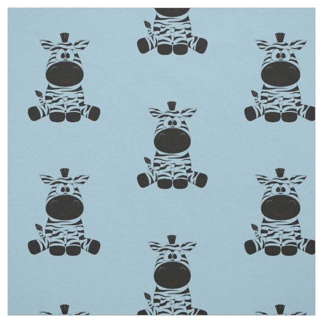 Tela Zebra Blues (Retal)