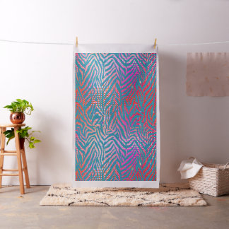 Tela Zebra Purple Splash