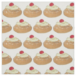 Tela ZEPPOLE Alimento de pastelería de pasta frita de p