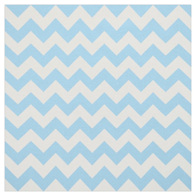 Tela Zigzag Azul, Chevron Azul, Patrón Geométrico (Retal)