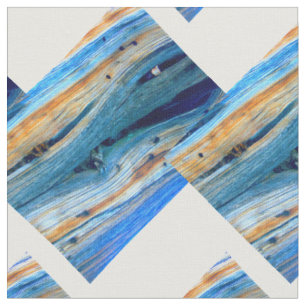 Tela zigzag resistido azul del barnboard