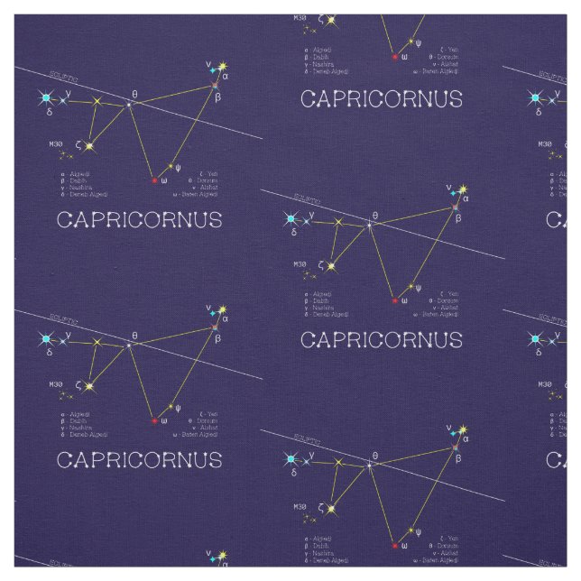 Tela Zodiac Constellation Capricornus (Retal)