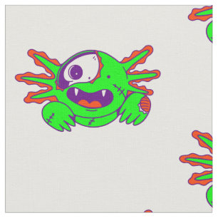 Tela zombi zombi animal axolotl halloween espeluznante