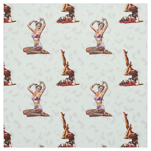 Tela Zombie Pin Ups (Retal)
