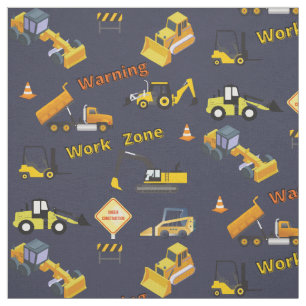 Tela Zona de trabajo de advertencia de construcción