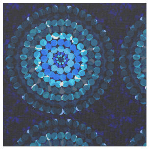 Tela Zonas esporádicas azules,