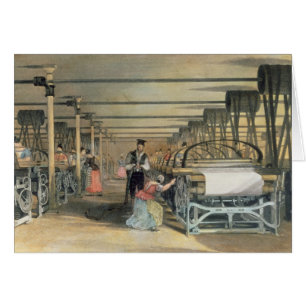 Telar de poder que teje, 1834